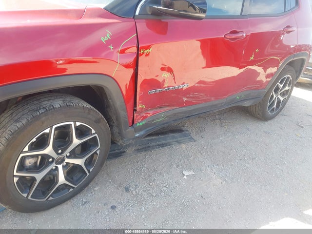 2025 Jeep Compass Limited 4x4 მანქანა იყიდება აუქციონზე, vin: 3C4NJDCN6ST624053, აუქციონის ნომერი: 45994869