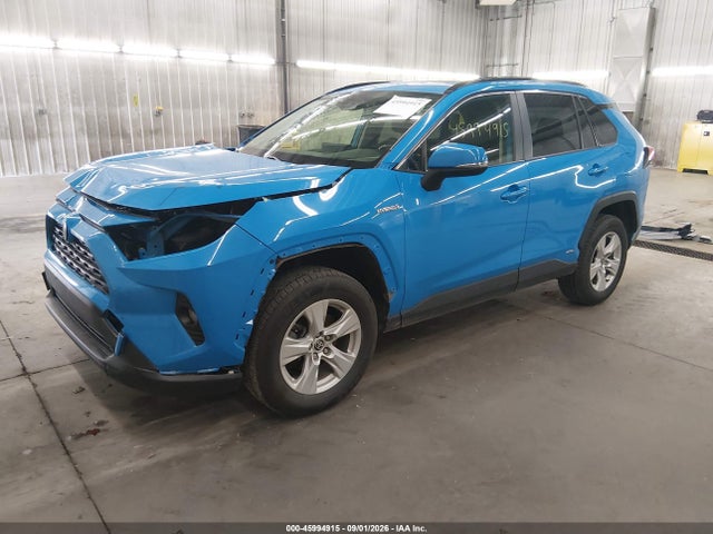 45994915 :رقم المزاد ، JTMRWRFV5KD015361 vin ، 2019 Toyota Rav4 Hybrid Xle مزاد بيع