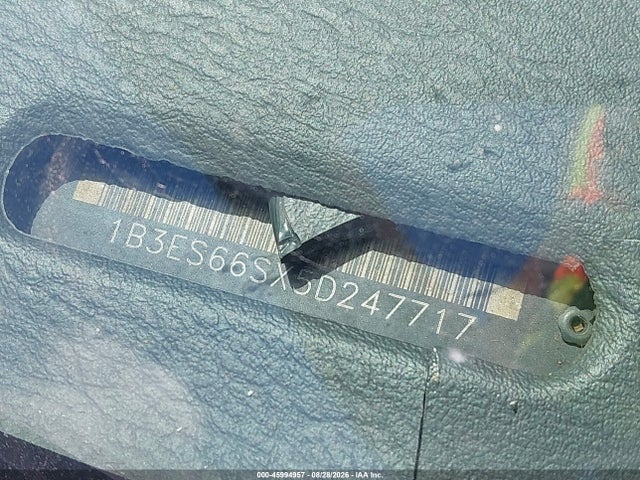 45994957 :رقم المزاد ، 1B3ES66SX5D247717 vin ، 2005 Dodge Srt4 مزاد بيع
