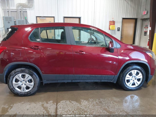 45994978 :رقم المزاد ، 3GNCJKSBXHL276356 vin ، 2017 Chevrolet Trax Ls مزاد بيع