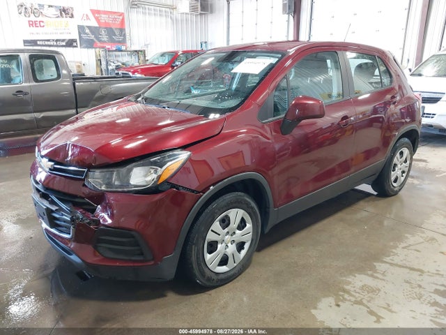 45994978 :رقم المزاد ، 3GNCJKSBXHL276356 vin ، 2017 Chevrolet Trax Ls مزاد بيع