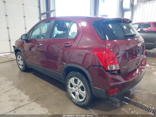 45994978 :رقم المزاد ، 3GNCJKSBXHL276356 vin ، 2017 Chevrolet Trax Ls مزاد بيع
