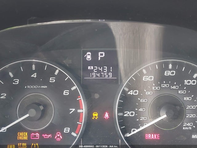 2011 Subaru Legacy 2.5i Premium მანქანა იყიდება აუქციონზე, vin: 4S3BMCC61B3260777, აუქციონის ნომერი: 45995002