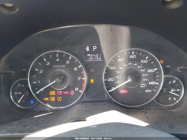 2011 Subaru Legacy 2.5i Premium მანქანა იყიდება აუქციონზე, vin: 4S3BMCC61B3260777, აუქციონის ნომერი: 45995002