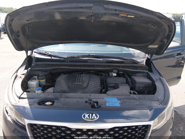 Продажа на аукционе авто 2016 Kia Sedona Lx, vin: KNDMB5C11G6203354, номер лота: 45995037