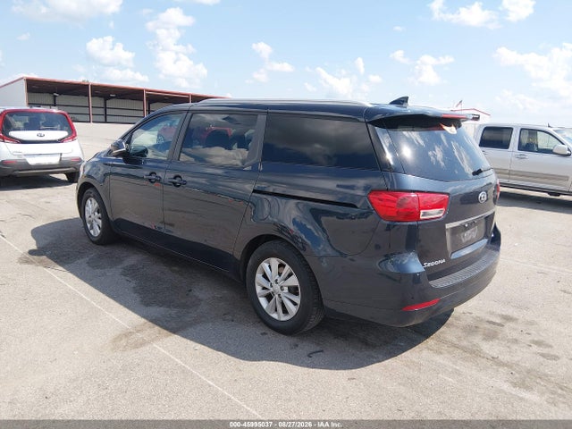 Продажа на аукционе авто 2016 Kia Sedona Lx, vin: KNDMB5C11G6203354, номер лота: 45995037