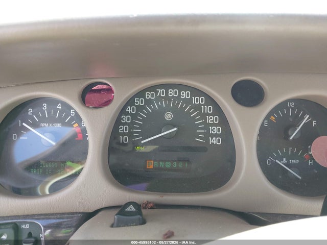 45995102 :رقم المزاد ، 1G4HR54K53U170641 vin ، 2003 Buick Lesabre Limited مزاد بيع