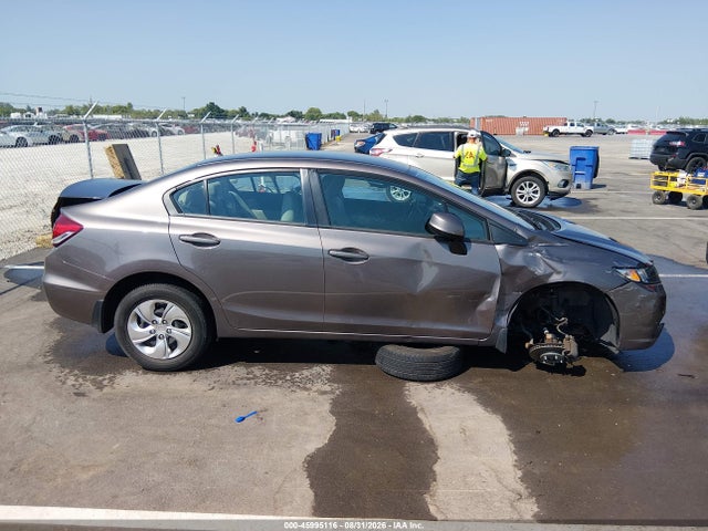 2013 Honda Civic Lx მანქანა იყიდება აუქციონზე, vin: 19XFB2F57DE095320, აუქციონის ნომერი: 45995116