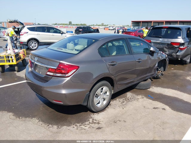 2013 Honda Civic Lx მანქანა იყიდება აუქციონზე, vin: 19XFB2F57DE095320, აუქციონის ნომერი: 45995116