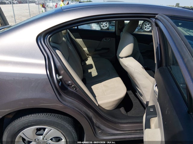2013 Honda Civic Lx მანქანა იყიდება აუქციონზე, vin: 19XFB2F57DE095320, აუქციონის ნომერი: 45995116