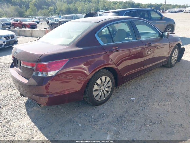 Aukcja sprzedaży 2012 Honda Accord 2.4 Lx, vin: 1HGCP2F31CA157607, numer aukcji: 45995158