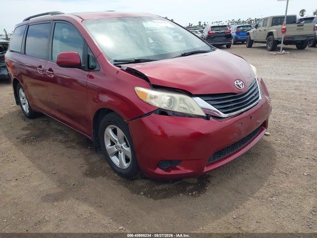 Продаж на аукціоні авто 2012 Toyota Sienna Le V6 8 Passenger, vin: 5TDKK3DC3CS240542, номер лоту: 45995234