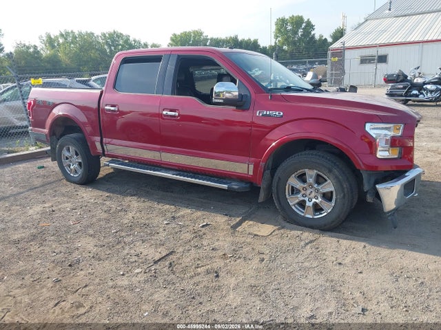 2017 Ford F-150 Lariat მანქანა იყიდება აუქციონზე, vin: 1FTEW1EF7HKD91980, აუქციონის ნომერი: 45995244