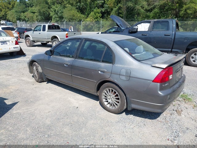 45995270 :رقم المزاد ، 2HGES16545H613848 vin ، 2005 Honda Civic Lx مزاد بيع