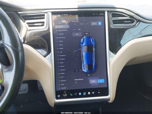 Продаж на аукціоні авто 2015 Tesla Model S 70d/85d/p85d, vin: 5YJSA1S27FF088209, номер лоту: 45995306