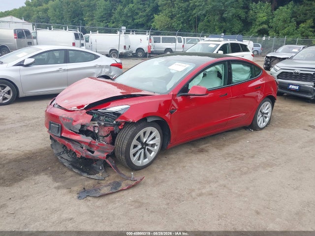 Tesla Model 3 Long Range Dual Motor All-wheel Drive 2021 5YJ3E1EB4MF924916 Image 2
