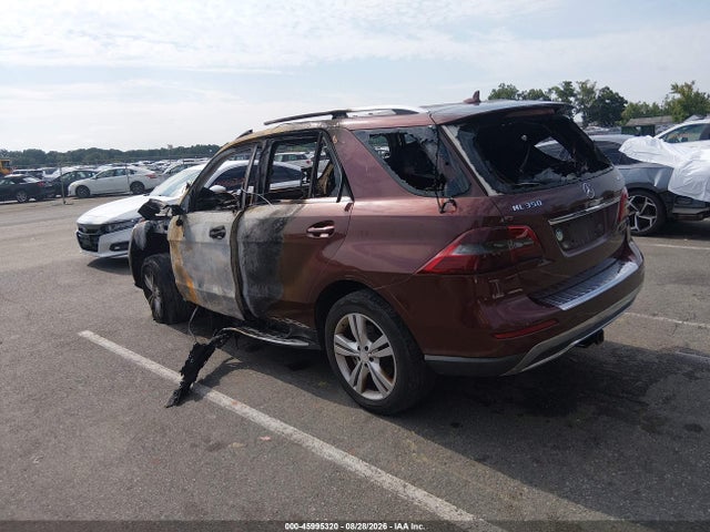 Продаж на аукціоні авто 2014 Mercedes-benz Ml 350 4matic, vin: 4JGDA5HB4EA306987, номер лоту: 45995320