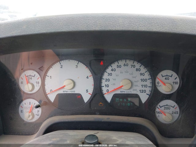Auction sale of the 2009 Dodge Ram 2500 Slt, vin: 3D7KS28L59G547972, lot number: 45995349