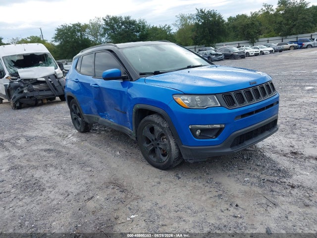 2021 Jeep Compass Altitude Fwd მანქანა იყიდება აუქციონზე, vin: 3C4NJCBB9MT555881, აუქციონის ნომერი: 45995353