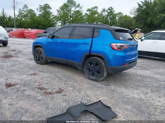 2021 Jeep Compass Altitude Fwd მანქანა იყიდება აუქციონზე, vin: 3C4NJCBB9MT555881, აუქციონის ნომერი: 45995353