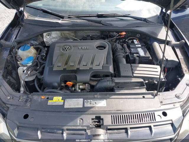 45995377 :رقم المزاد ، 1VWBN7A32DC026399 vin ، 2013 Volkswagen Passat 2.0l Tdi Se مزاد بيع