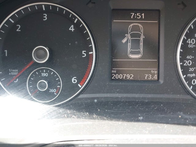 45995377 :رقم المزاد ، 1VWBN7A32DC026399 vin ، 2013 Volkswagen Passat 2.0l Tdi Se مزاد بيع