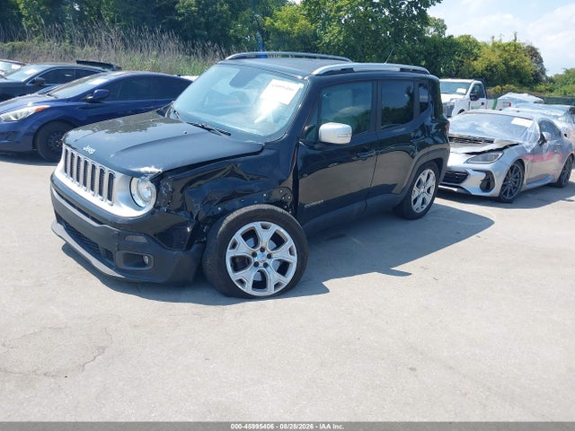 Продаж на аукціоні авто 2015 Jeep Renegade Limited, vin: ZACCJADT5FPB86335, номер лоту: 45995406
