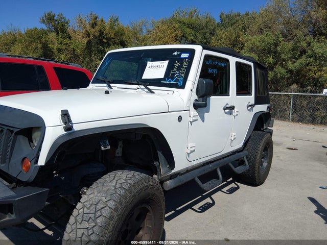 45995411 :رقم المزاد ، 1C4HJWDG4DL605489 vin ، 2013 Jeep Wrangler Unlimited Sport مزاد بيع