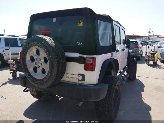 45995411 :رقم المزاد ، 1C4HJWDG4DL605489 vin ، 2013 Jeep Wrangler Unlimited Sport مزاد بيع