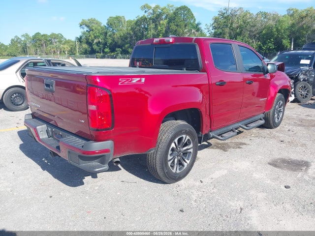 Aukcja sprzedaży 2021 Chevrolet Colorado 2wd  Short Box Z71, vin: 1GCGSDEN1M1217531, numer aukcji: 45995460