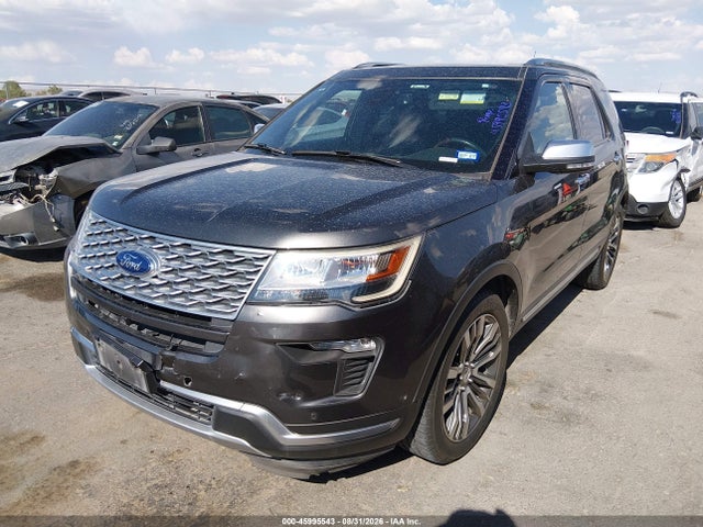 Продажа на аукционе авто 2018 Ford Explorer Platinum, vin: 1FM5K8HT1JGA91510, номер лота: 45995543