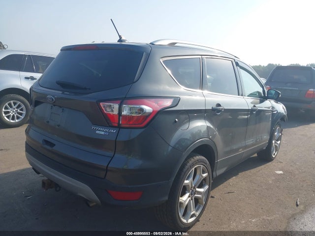 2018 Ford Escape Titanium მანქანა იყიდება აუქციონზე, vin: 1FMCU9J93JUA21224, აუქციონის ნომერი: 45995553