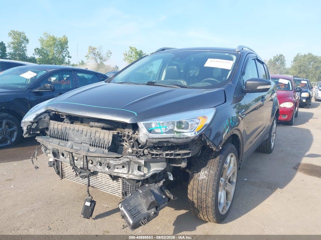 2018 Ford Escape Titanium მანქანა იყიდება აუქციონზე, vin: 1FMCU9J93JUA21224, აუქციონის ნომერი: 45995553