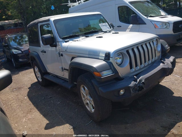 2022 Jeep Wrangler Sport S 4x4 მანქანა იყიდება აუქციონზე, vin: 1C4GJXAN1NW167079, აუქციონის ნომერი: 45995582