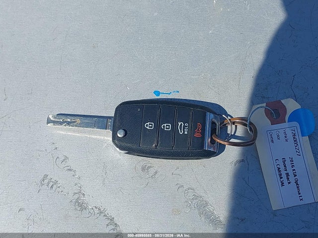 Продажа на аукционе авто 2016 Kia Optima Lx, vin: 5XXGT4L34GG084156, номер лота: 45995585