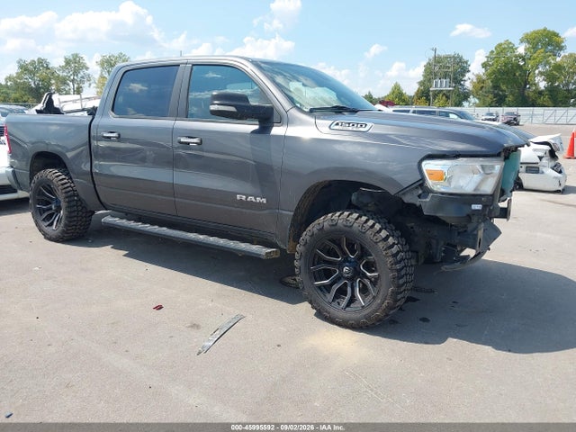 2019 Ram 1500 Big Horn/lone Star  4x4 5'7 Box მანქანა იყიდება აუქციონზე, vin: 1C6SRFFT6KN573906, აუქციონის ნომერი: 45995592