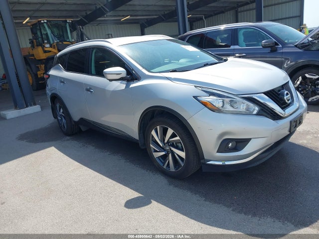 45995642 :رقم المزاد ، 5N1AZ2MHXGN123450 vin ، 2016 Nissan Murano Platinum مزاد بيع