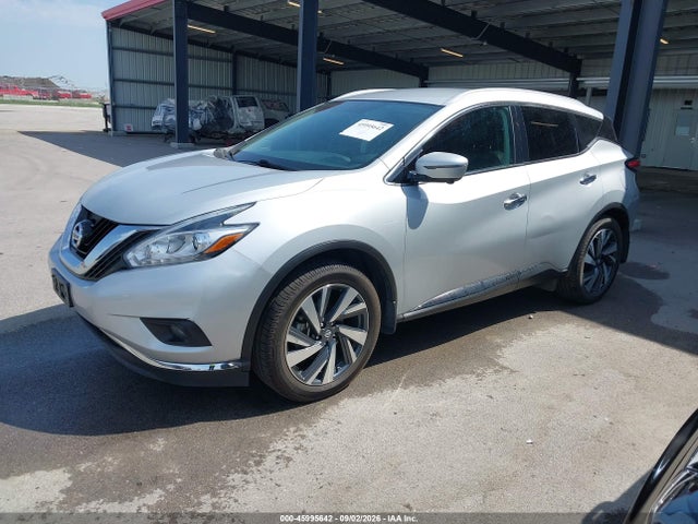 Продаж на аукціоні авто 2016 Nissan Murano Platinum, vin: 5N1AZ2MHXGN123450, номер лоту: 45995642