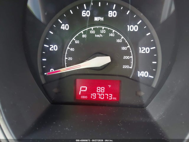 45995673 :رقم المزاد ، KNADM4A30D6211947 vin ، 2013 Kia Rio Lx مزاد بيع