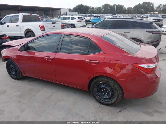 2015 Toyota Corolla Le მანქანა იყიდება აუქციონზე, vin: 2T1BURHE4FC479412, აუქციონის ნომერი: 45995747