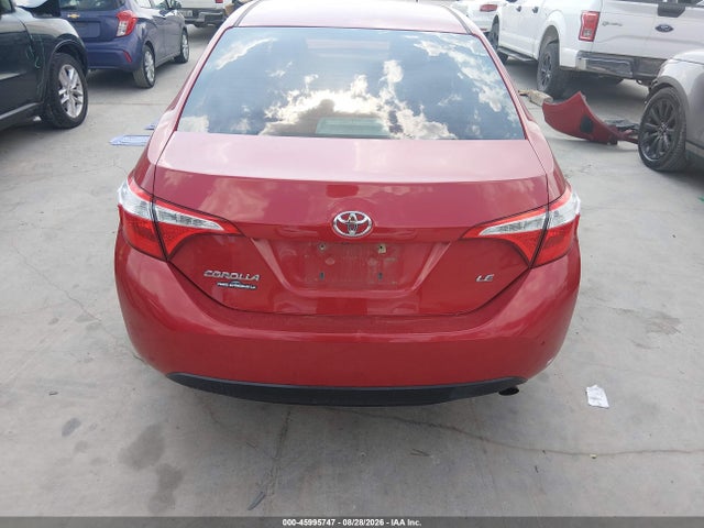 2015 Toyota Corolla Le მანქანა იყიდება აუქციონზე, vin: 2T1BURHE4FC479412, აუქციონის ნომერი: 45995747