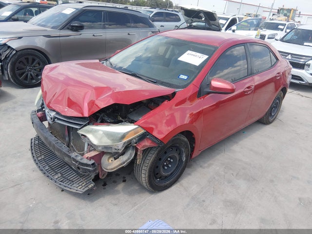 2015 Toyota Corolla Le მანქანა იყიდება აუქციონზე, vin: 2T1BURHE4FC479412, აუქციონის ნომერი: 45995747