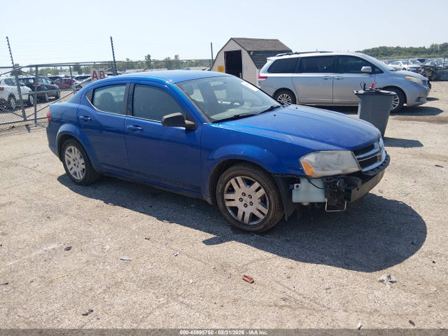 Продажа на аукционе авто 2013 Dodge Avenger Se, vin: 1C3CDZAB1DN638812, номер лота: 45995750