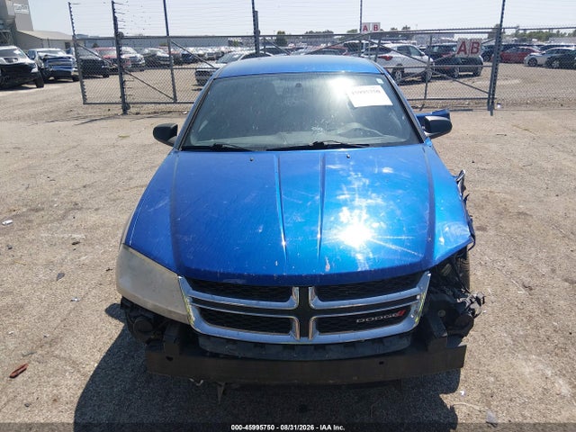 Продажа на аукционе авто 2013 Dodge Avenger Se, vin: 1C3CDZAB1DN638812, номер лота: 45995750