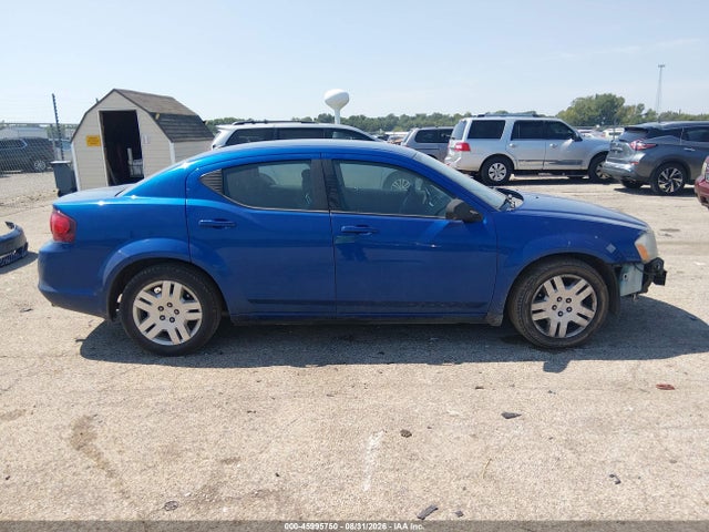 Продажа на аукционе авто 2013 Dodge Avenger Se, vin: 1C3CDZAB1DN638812, номер лота: 45995750