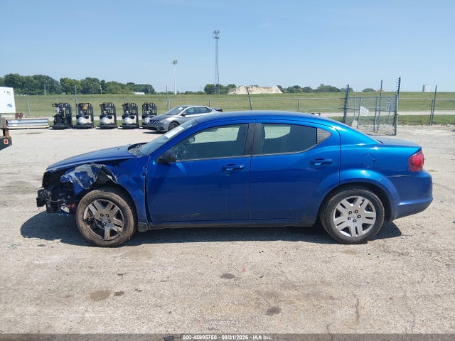 Продажа на аукционе авто 2013 Dodge Avenger Se, vin: 1C3CDZAB1DN638812, номер лота: 45995750