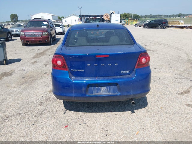 Продажа на аукционе авто 2013 Dodge Avenger Se, vin: 1C3CDZAB1DN638812, номер лота: 45995750