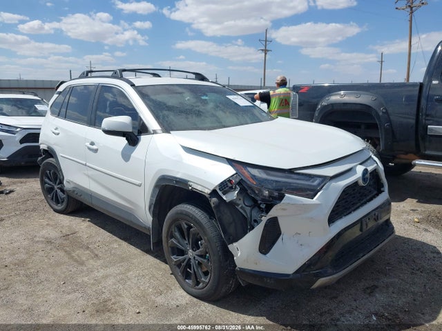 45995762 :رقم المزاد ، 4T3T6RFV2RU160621 vin ، 2024 Toyota Rav4 Hybrid Se مزاد بيع