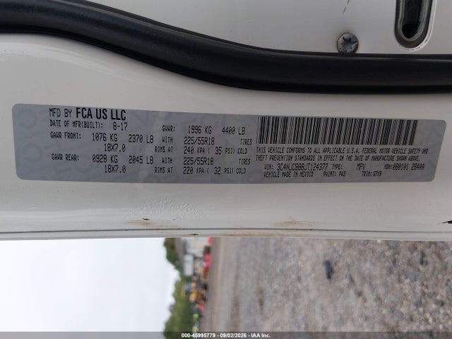 Продажа на аукционе авто 2018 Jeep Compass Latitude, vin: 3C4NJCBB8JT124377, номер лота: 45995779