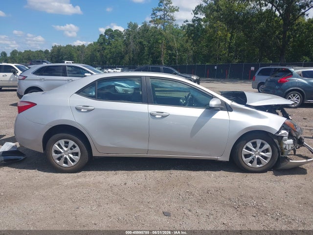 2018 Toyota Corolla L მანქანა იყიდება აუქციონზე, vin: 5YFBURHE2JP764926, აუქციონის ნომერი: 45995785